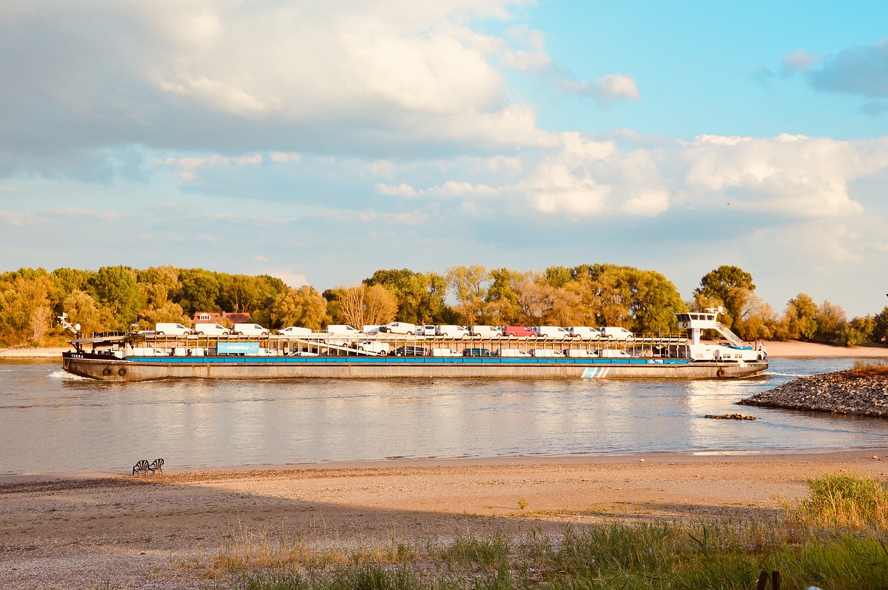 rhine  river  ship free photo