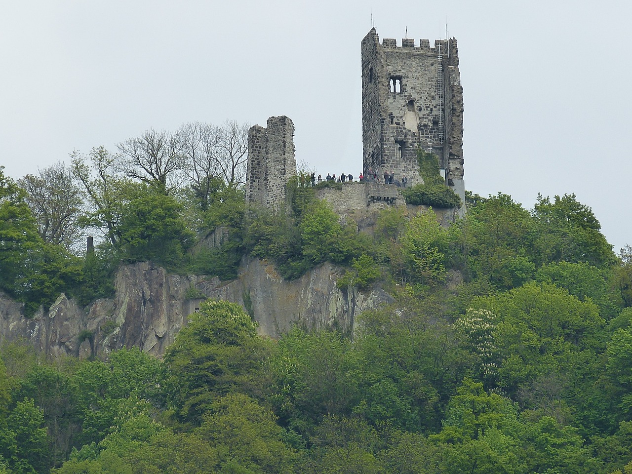 rhine rhine valley viewpoint free photo