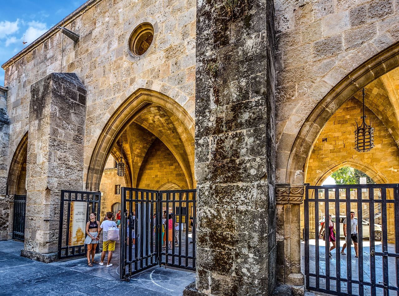 rhodes greece gate free photo