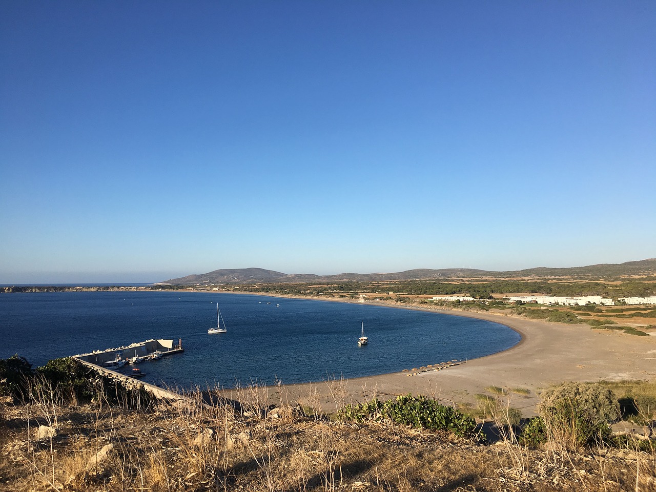 rhodes  plimmiri  the mediterranean sea free photo