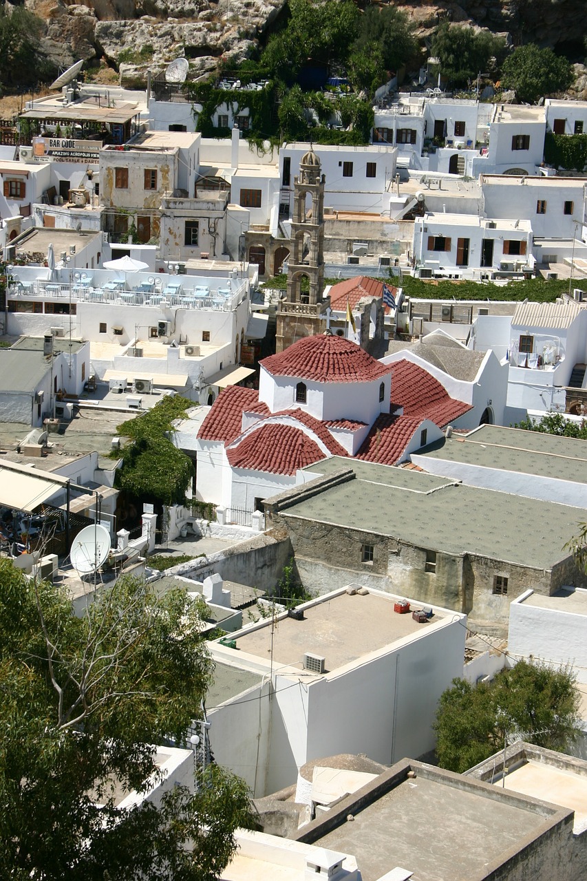 rhodes greece sea free photo