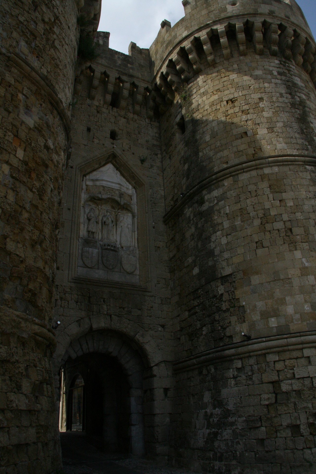 rhodes walls gate free photo