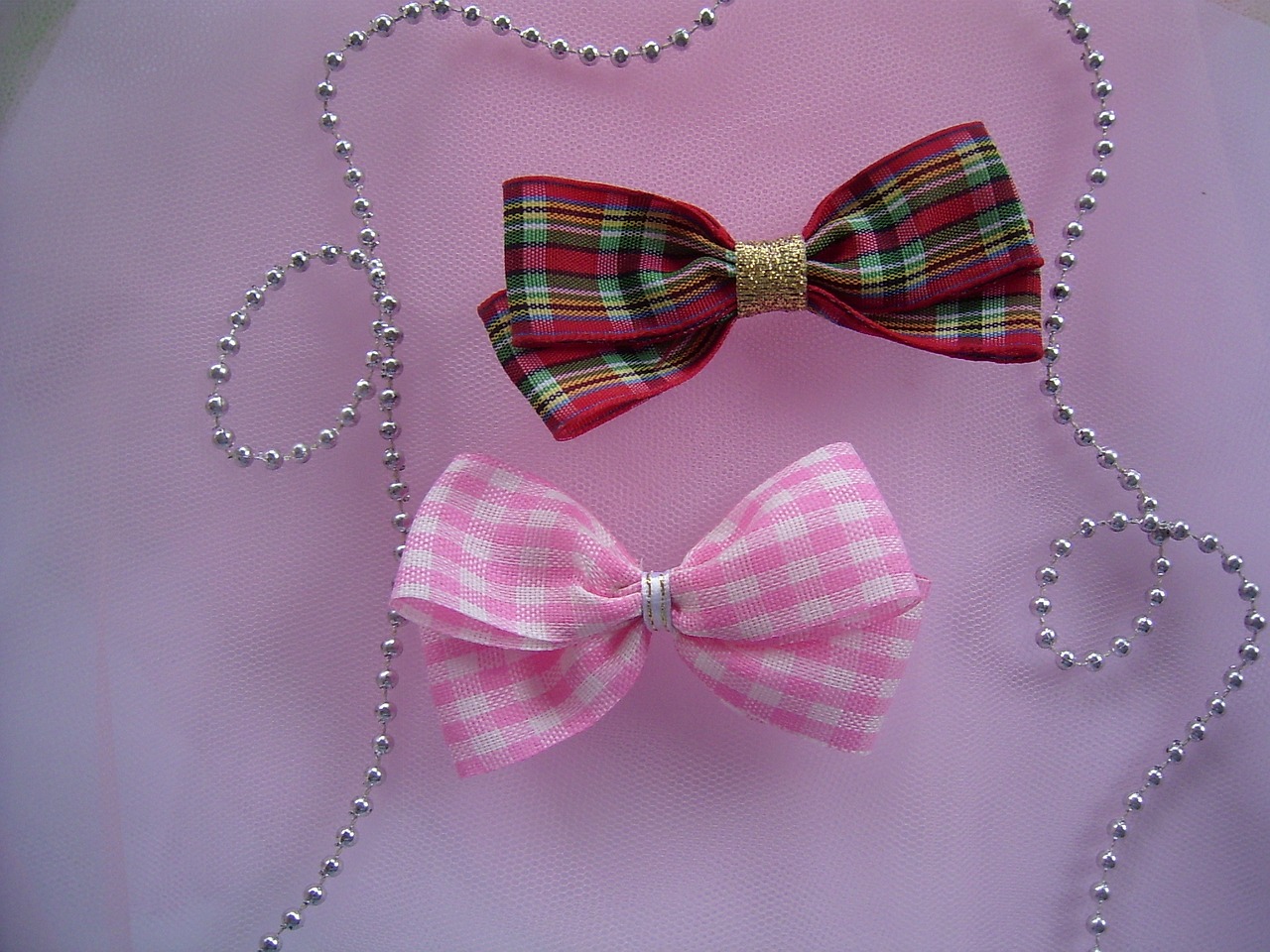 ribbon bow pink free photo