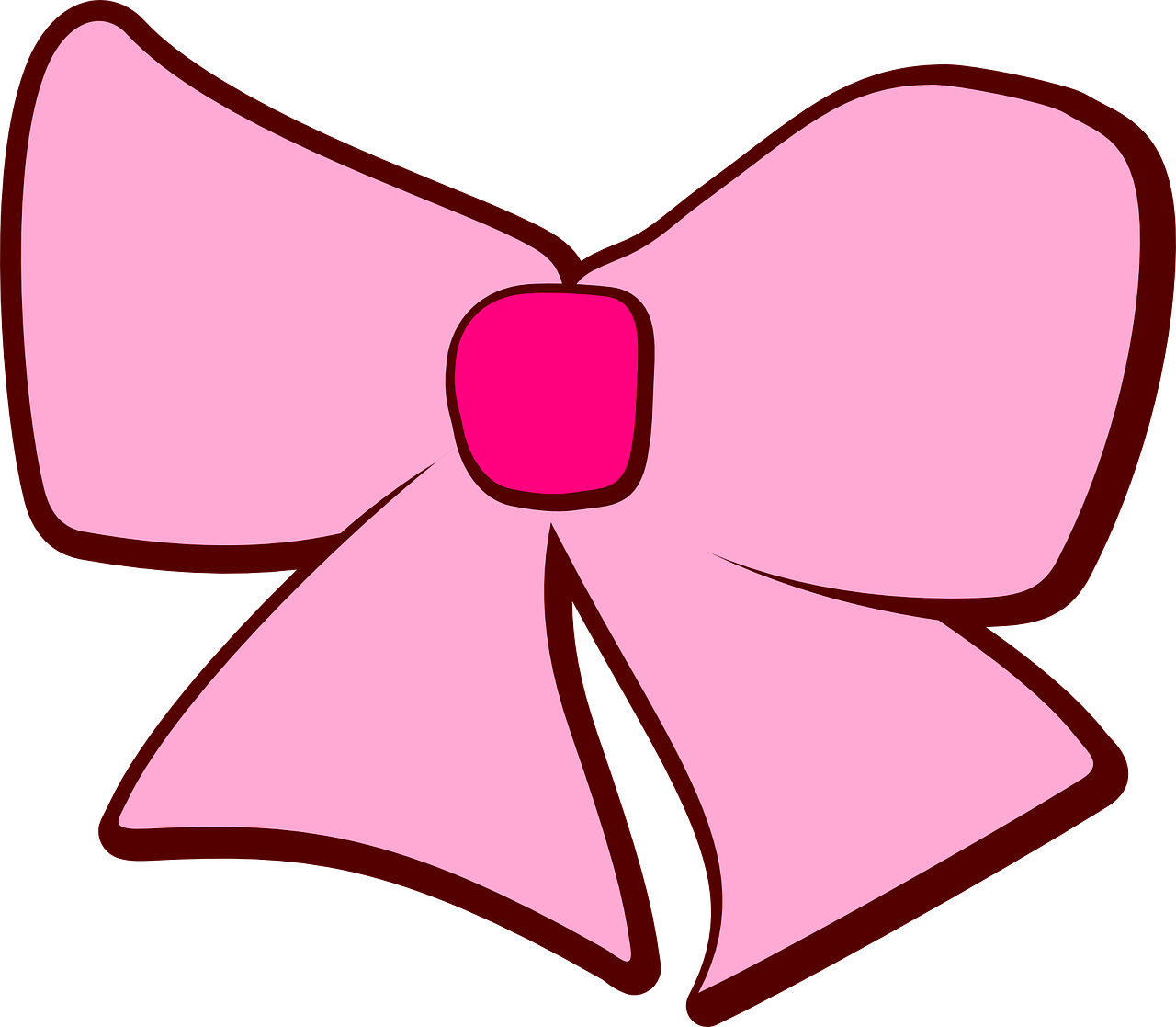 ribbon bow pink free photo