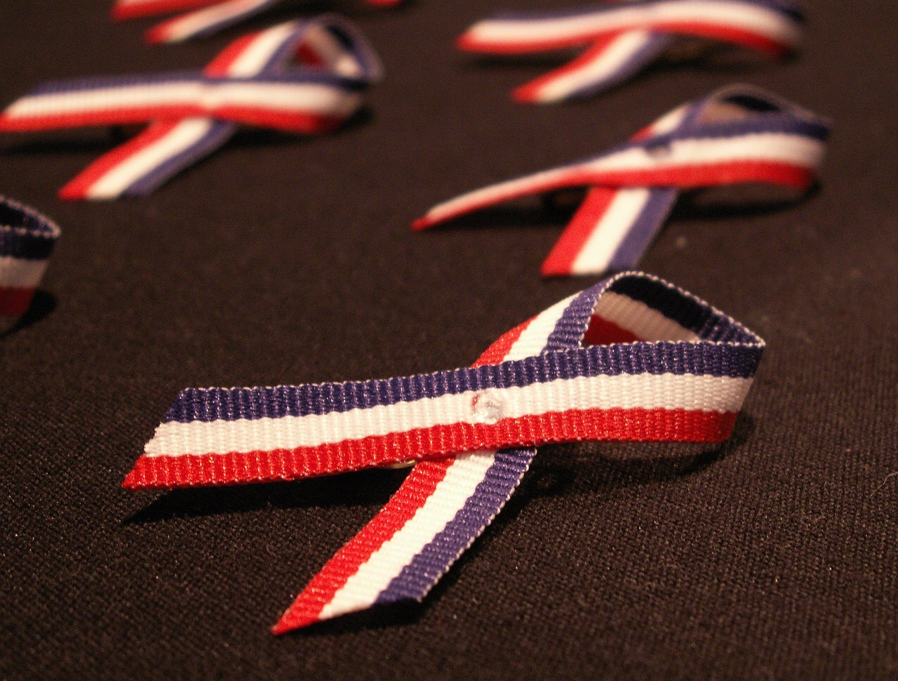 ribbon memorial day veterans day free photo