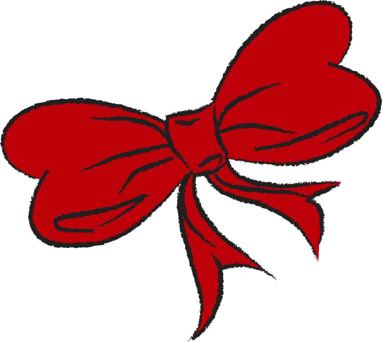 ribbon  red  christmas free photo