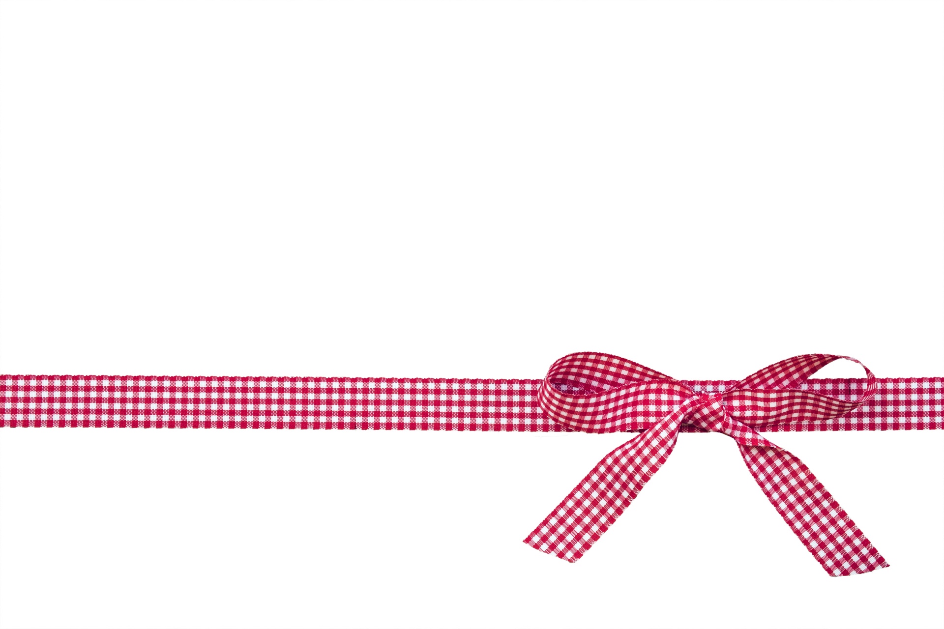 Red And White Checkered Ribbon Bow Isolated On White Background Clipping  Path Included Stock Photo, Picture and Royalty Free Image. Image 24538916.