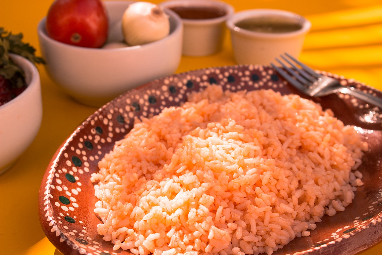 rice dish food free photo
