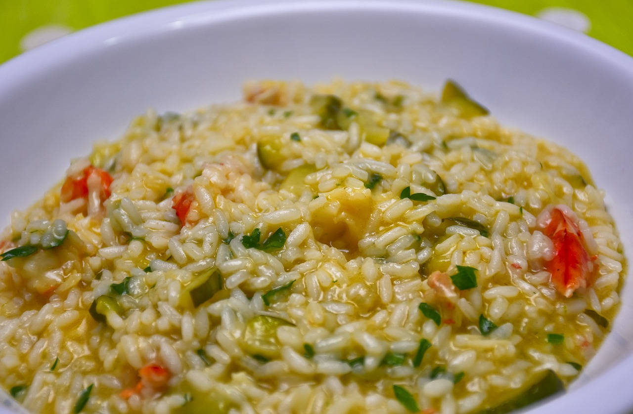 rice risotto kitchen free photo