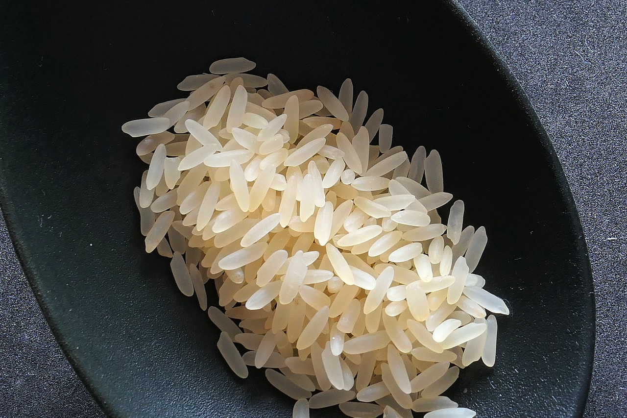 rice spoon spoon rice free photo