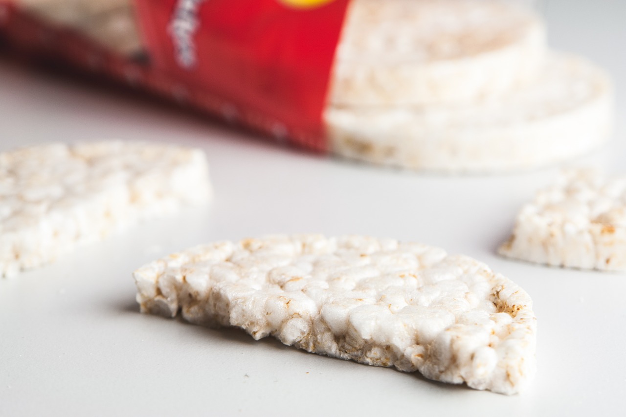 rice cakes snack food free photo