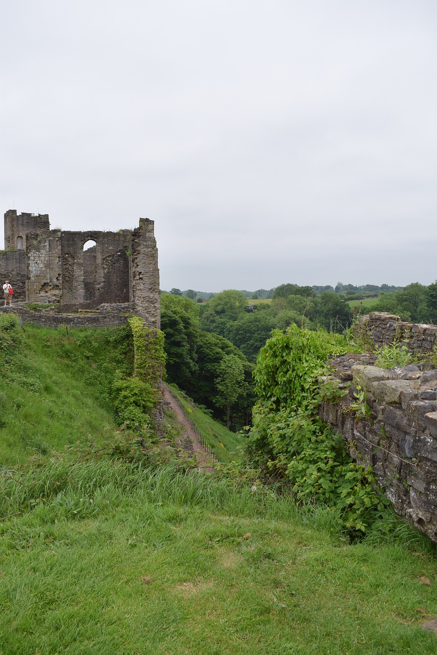 richmond  castle  view free photo