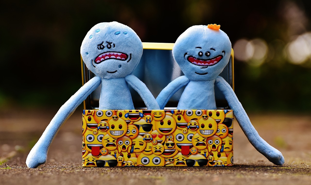 rick and morty characters emotions free photo