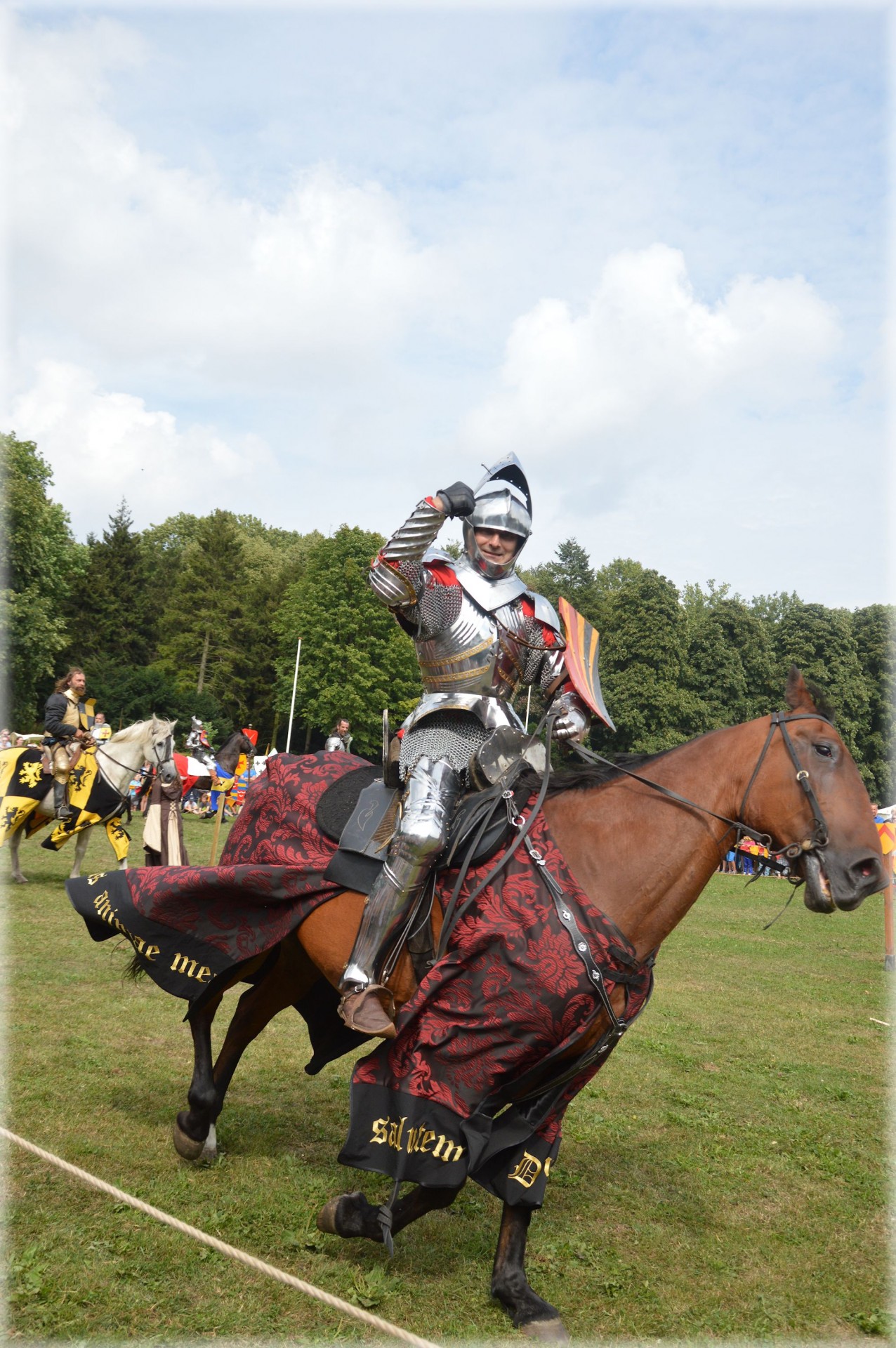 lances jousting tournament medieval free photo