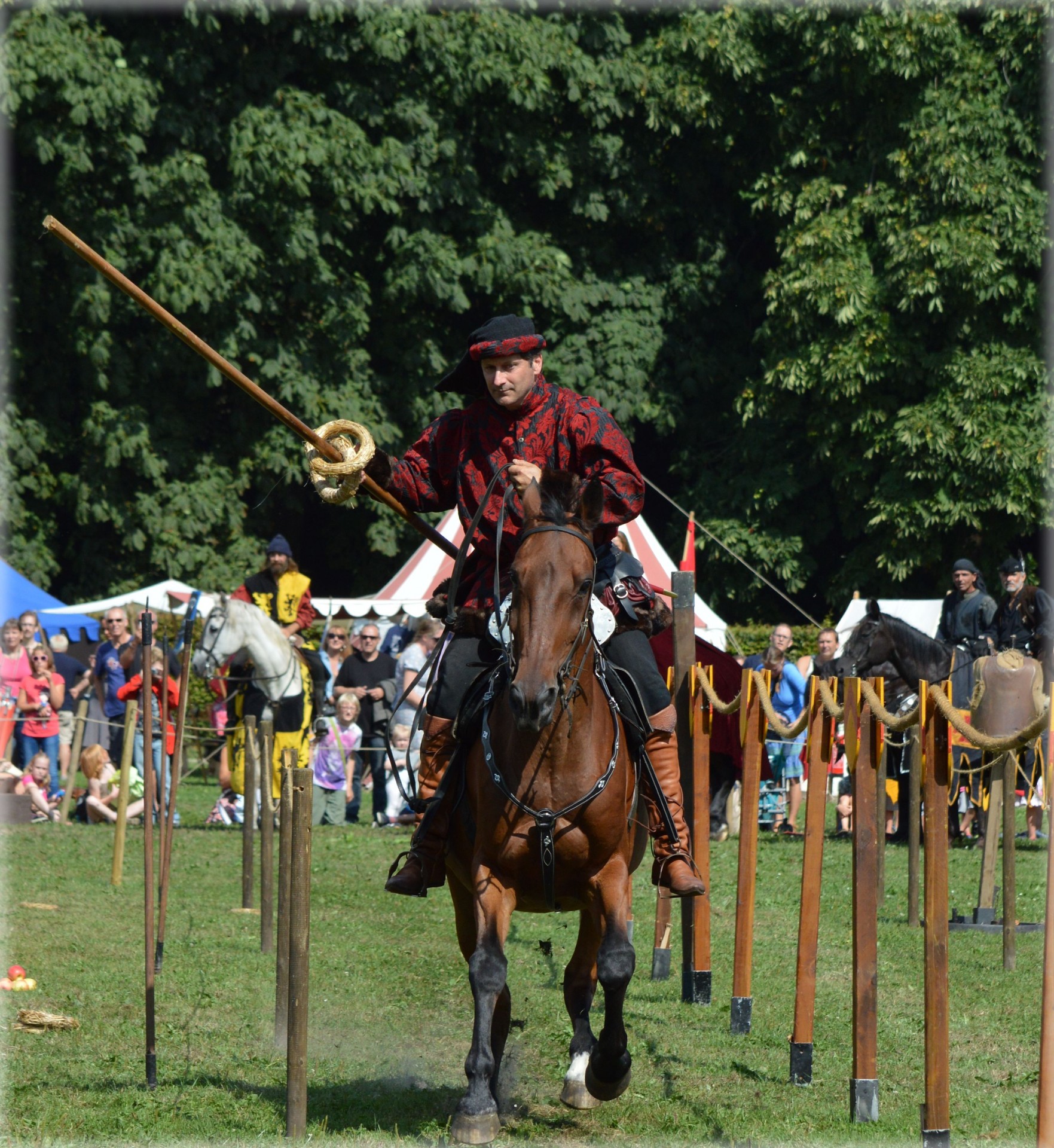 lances medieval skill free photo