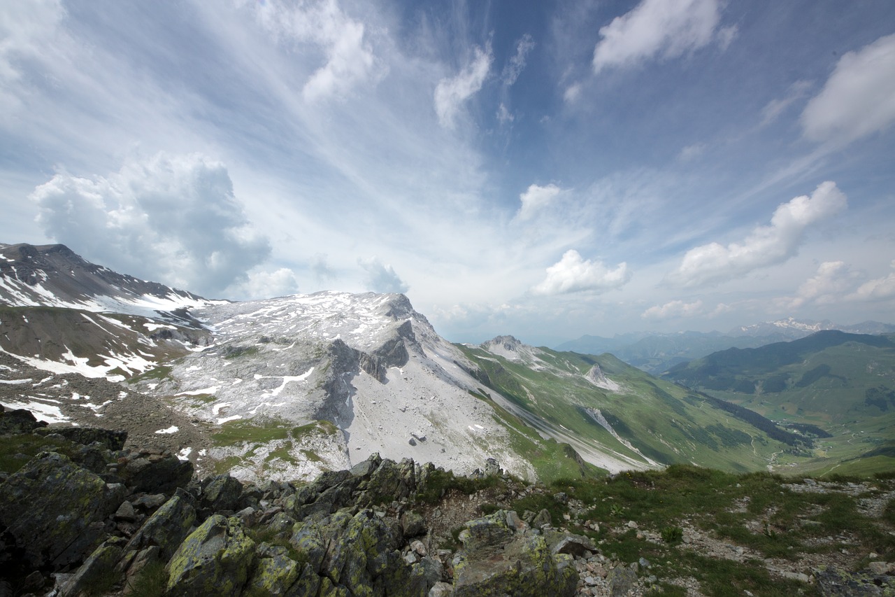ridge alpine imposing free photo