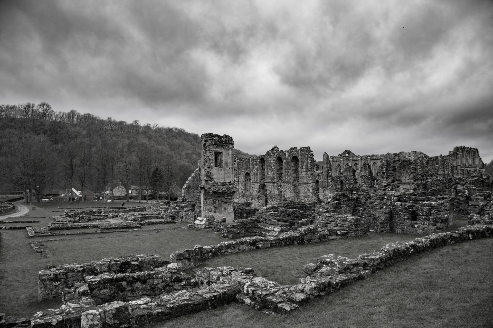 abbey rievaulx outdoor free photo