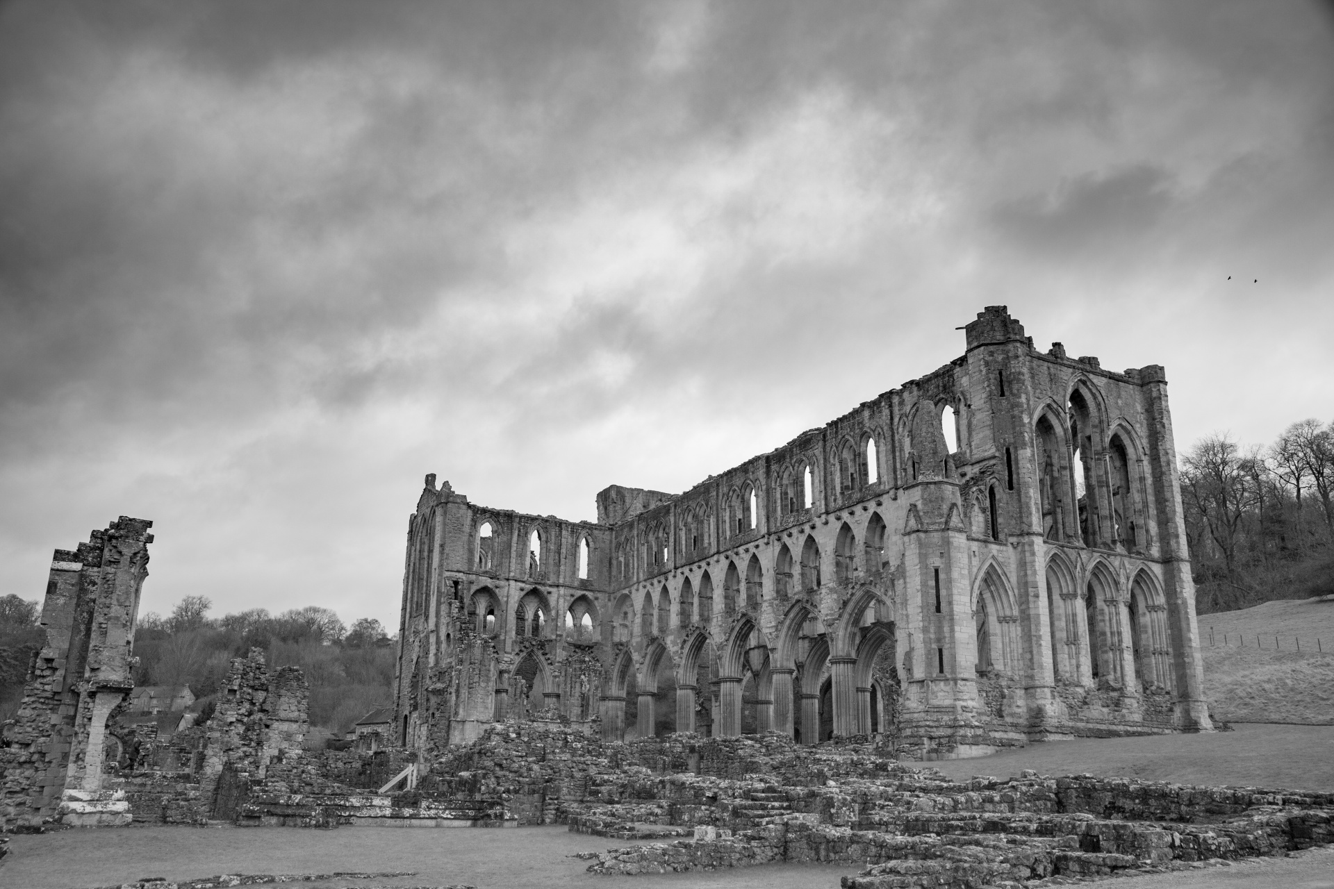 abbey rievaulx outdoor free photo