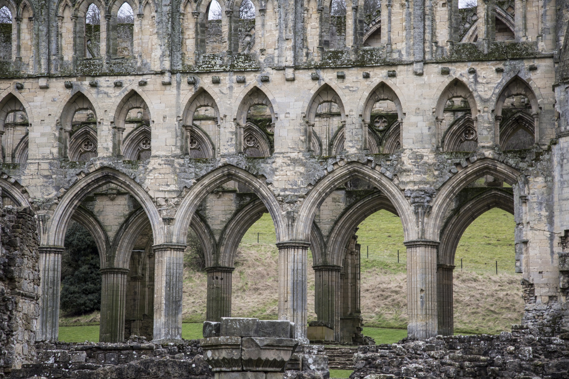 abbey rievaulx outdoor free photo