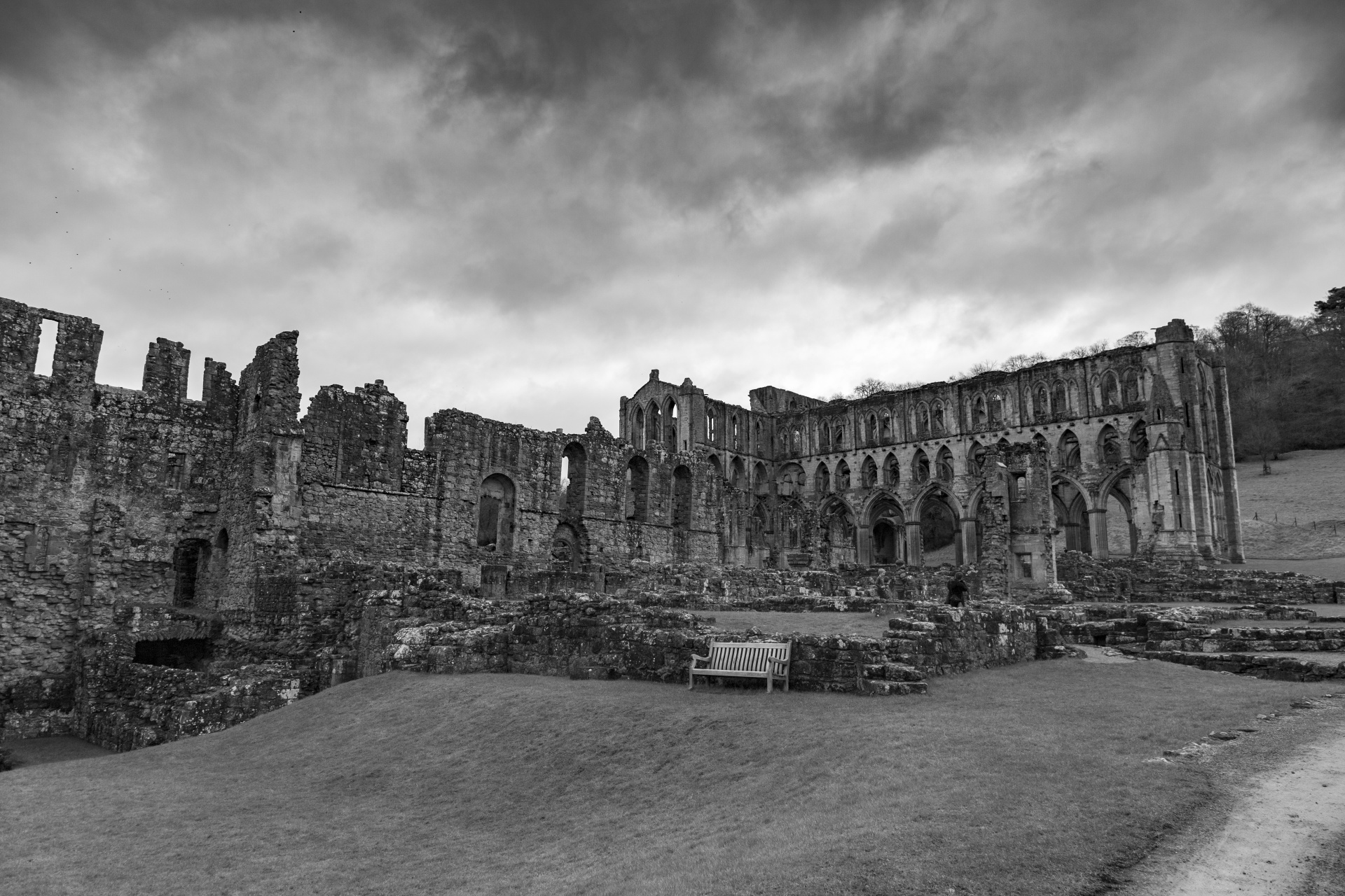 abbey rievaulx outdoor free photo