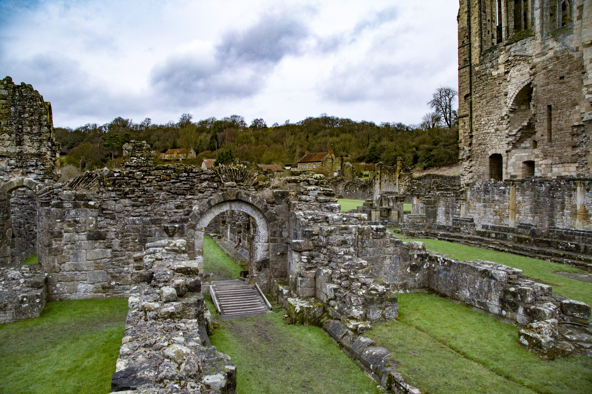 abbey rievaulx outdoor free photo