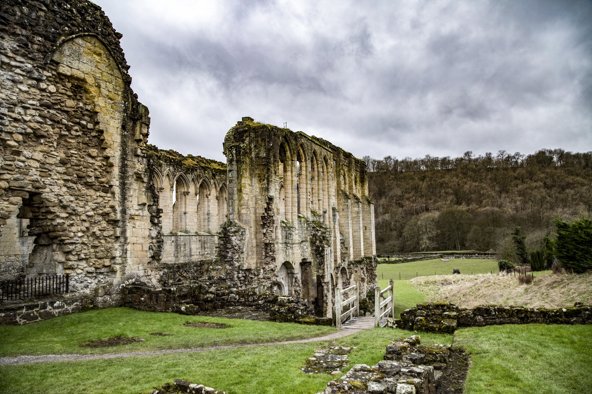 abbey rievaulx outdoor free photo