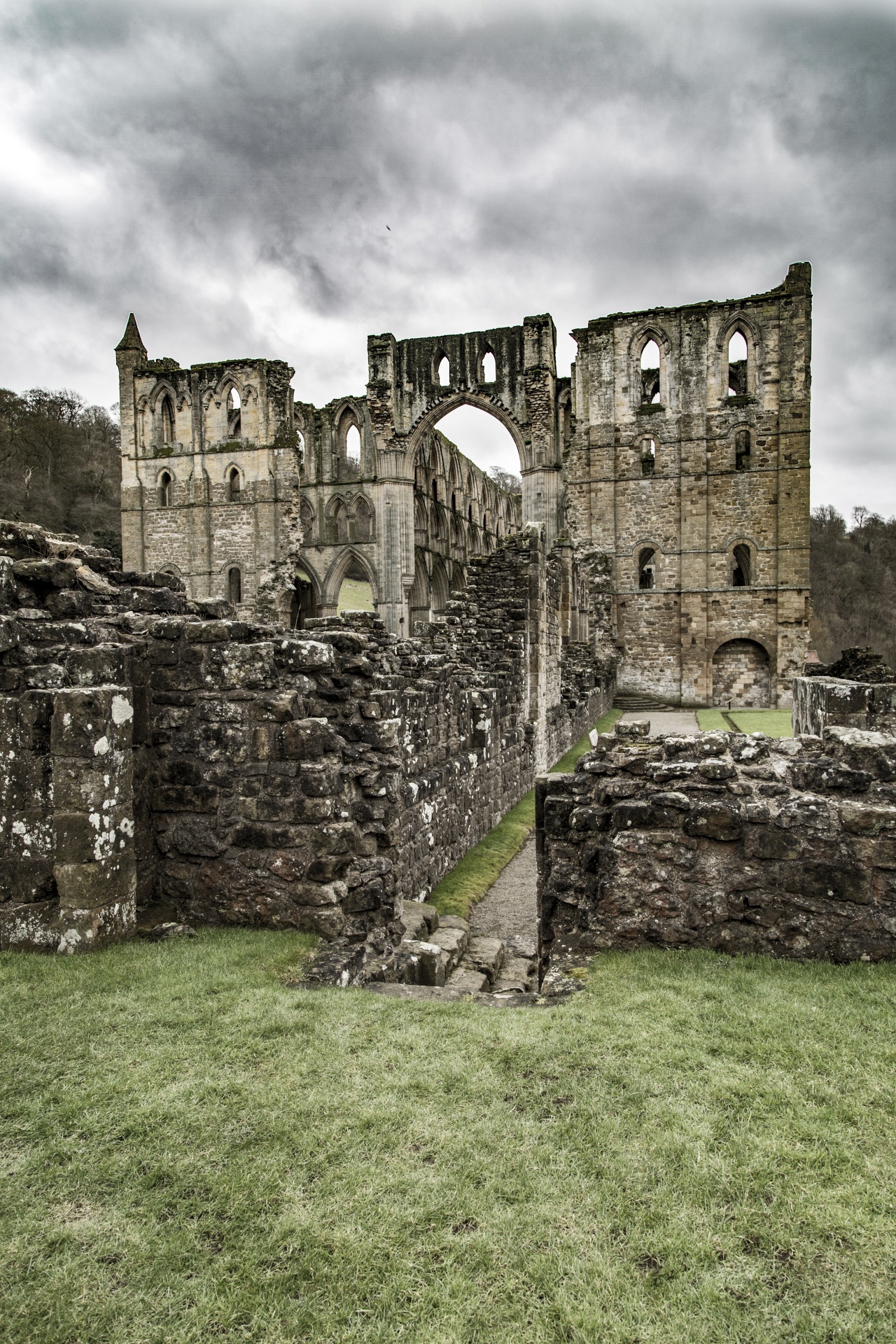 abbey rievaulx outdoor free photo