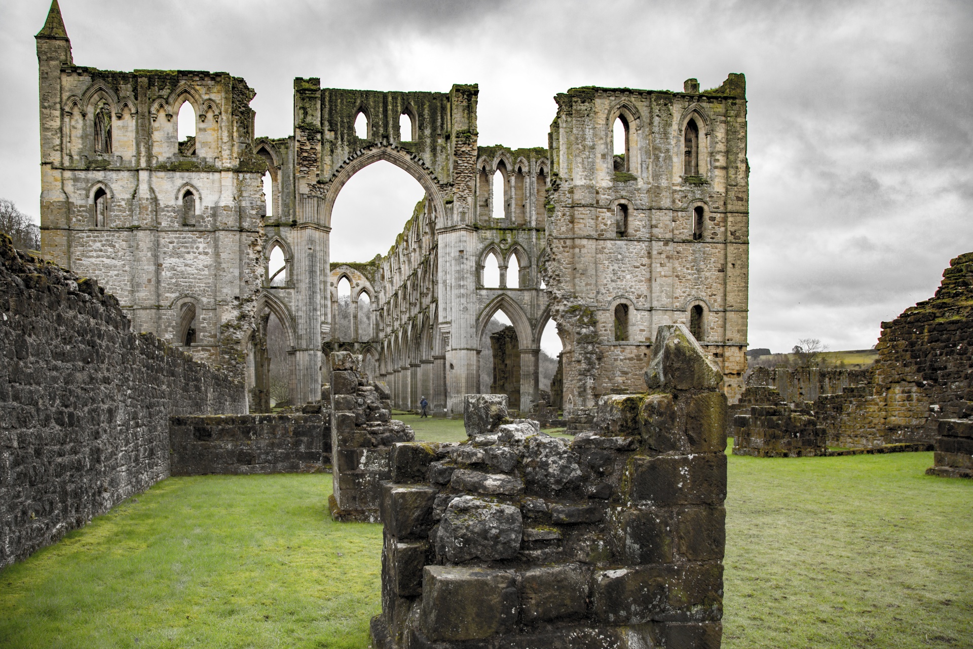 abbey rievaulx outdoor free photo