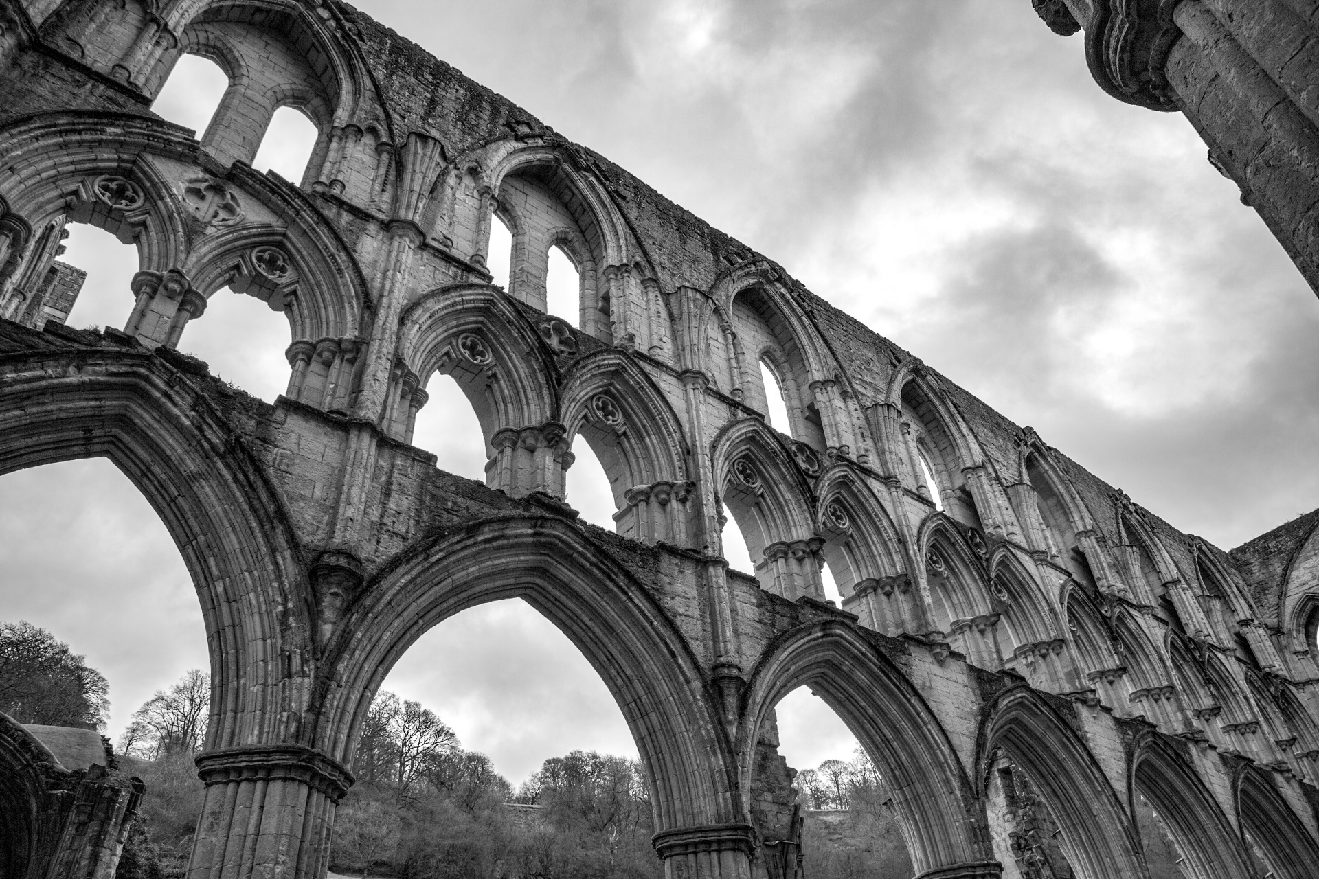 abbey rievaulx outdoor free photo