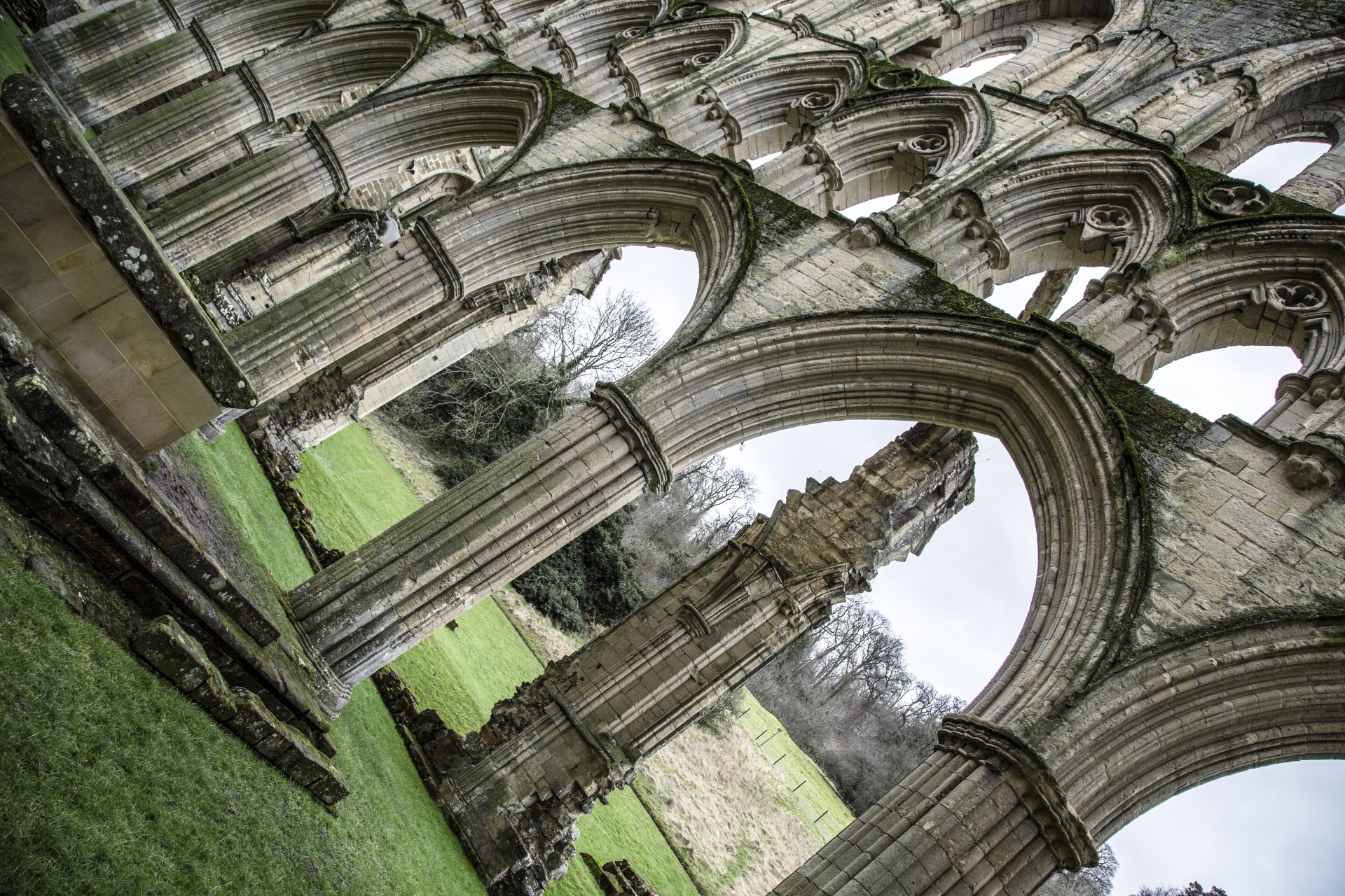 abbey rievaulx outdoor free photo