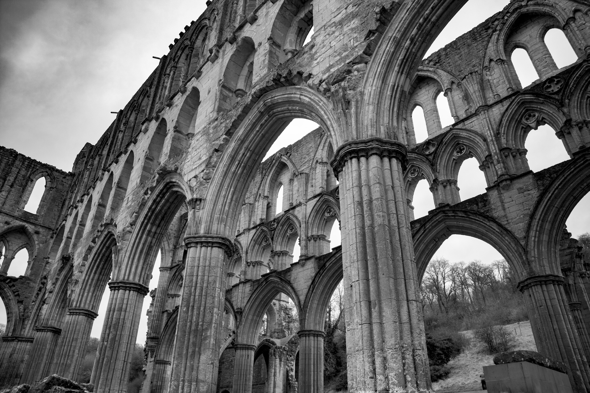 abbey rievaulx outdoor free photo