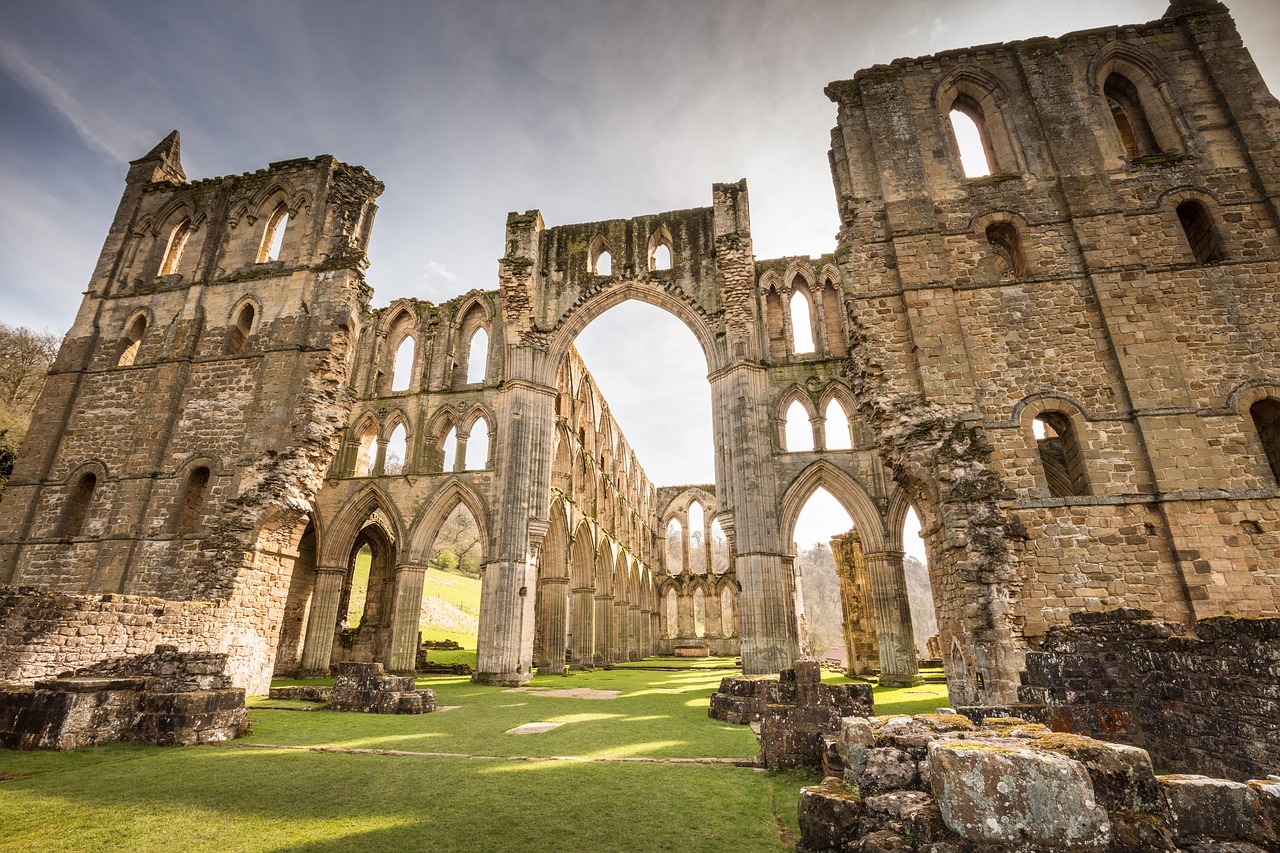 rievaulx abbey  minster  church free photo