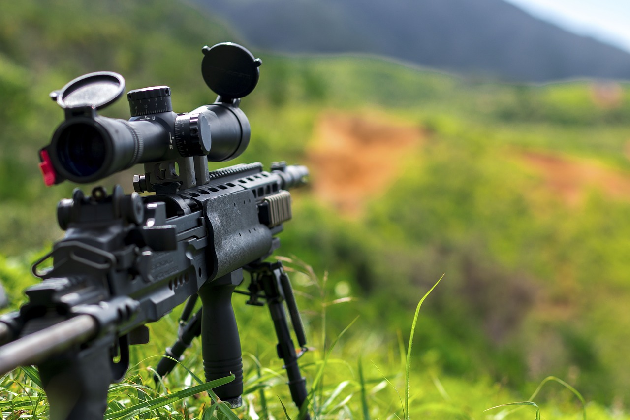 rifle sniper green free photo