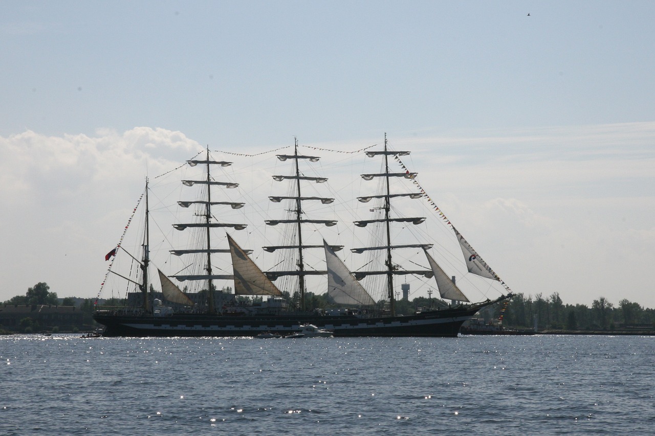 riga ship sailboat free photo