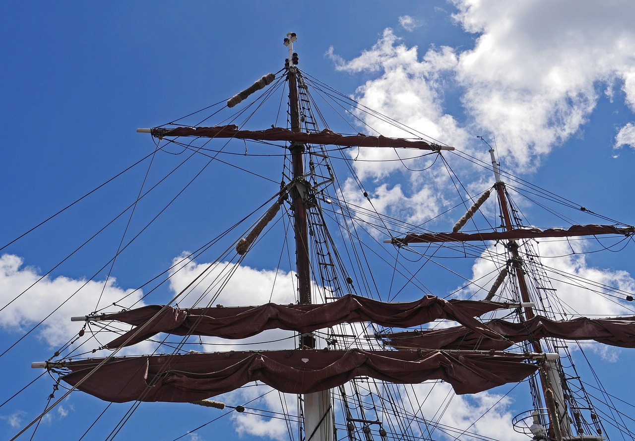 rigging brahmsegel tall ship free photo