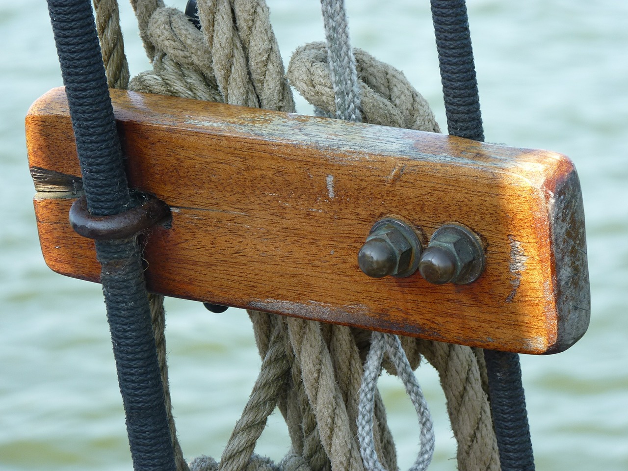 rigging sailing vessel dew free photo