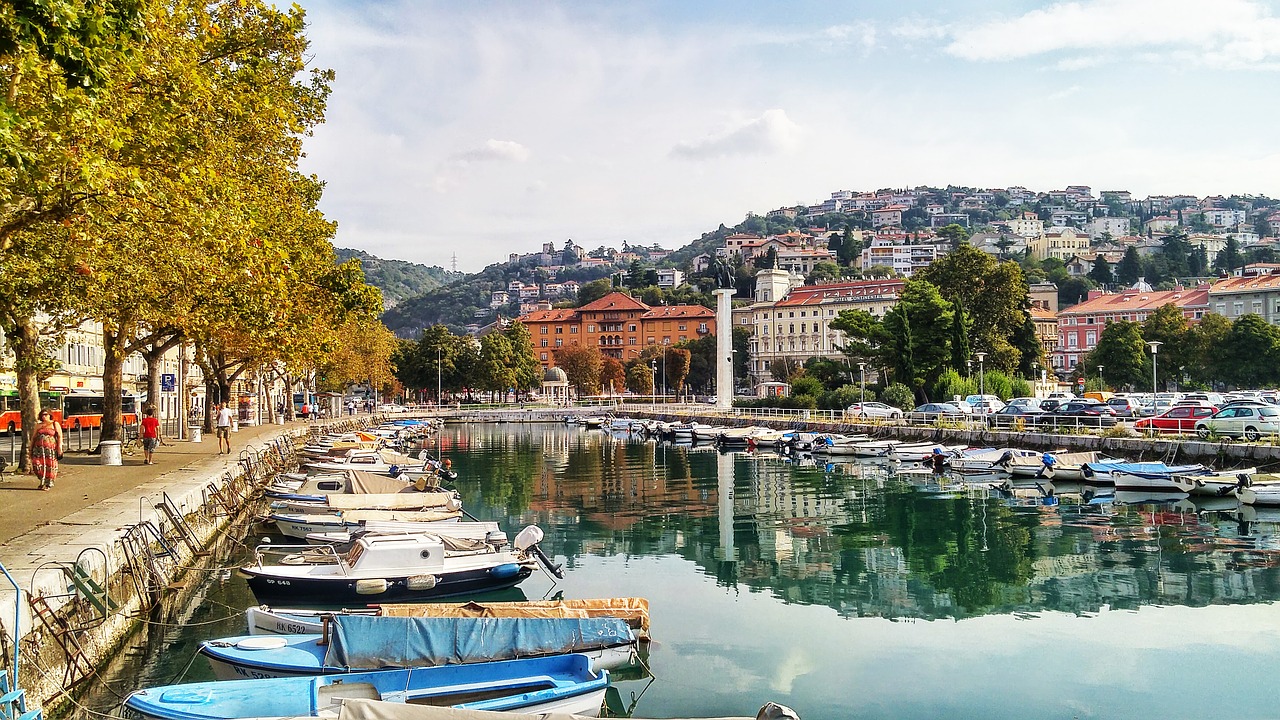 rijeka  croatia  port free photo