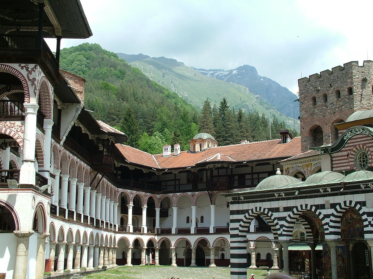 rila monastery bulgaria free photo
