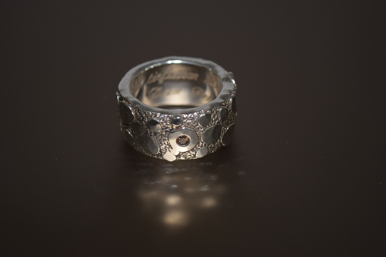 ring silver jewellery free photo