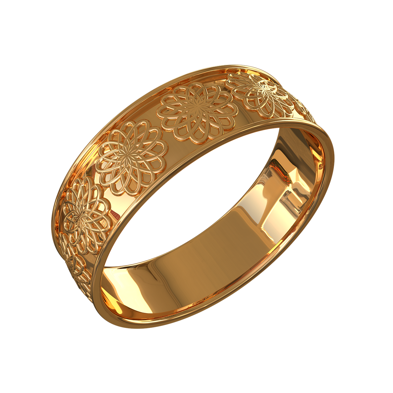 ring with ornament  ornament  transparent background free photo
