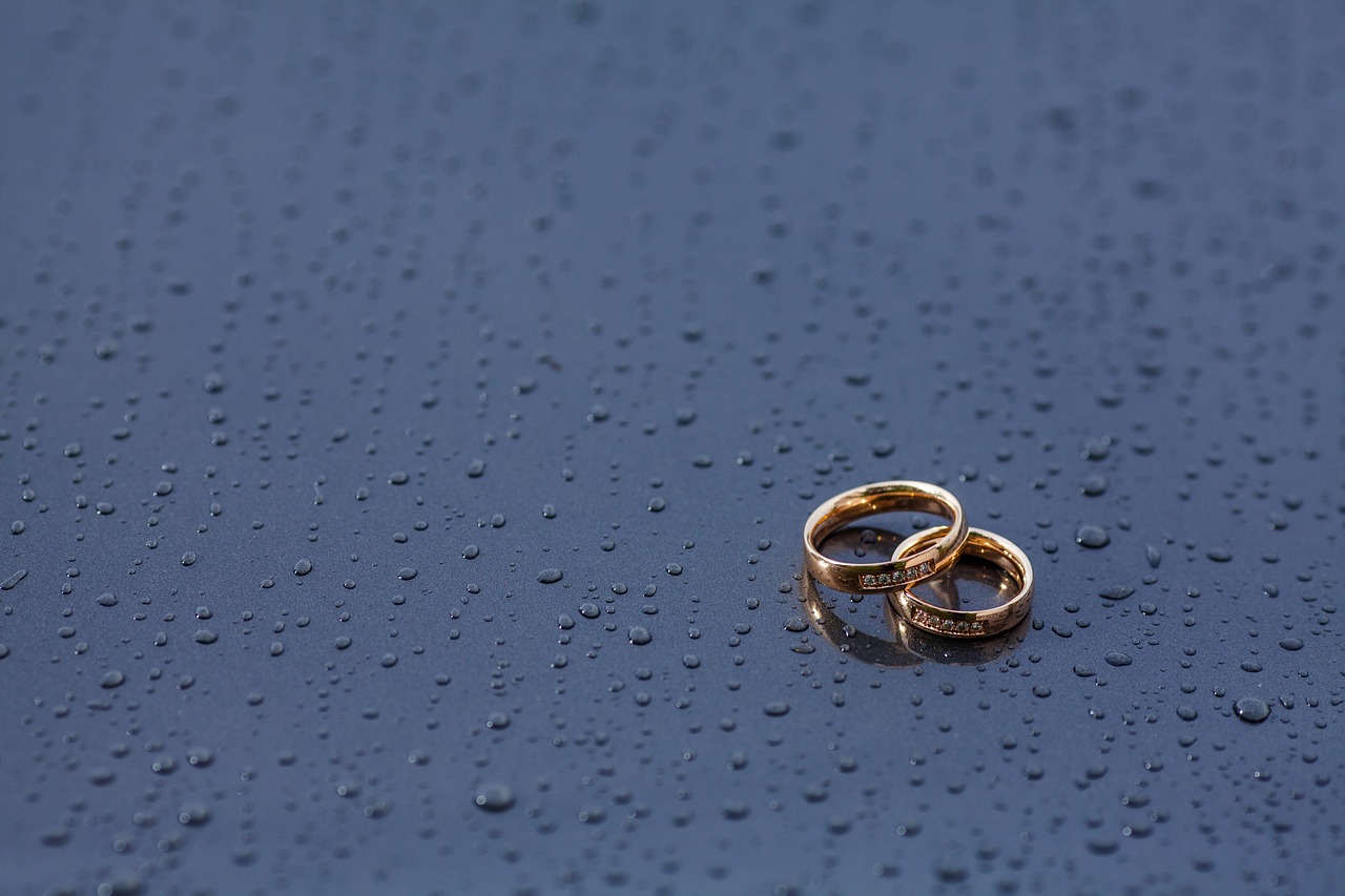 rings  wedding  gold free photo