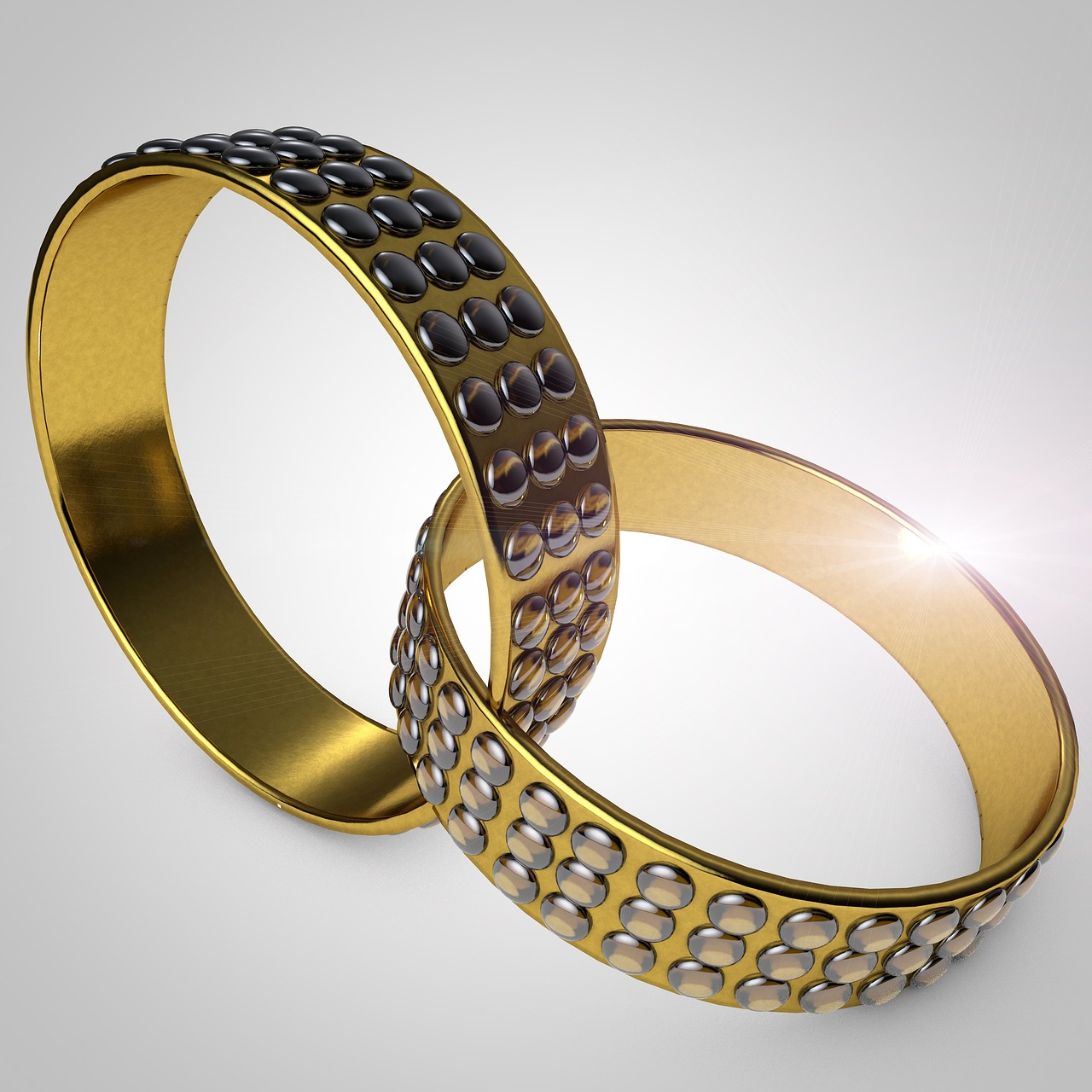 rings  gold  wedding free photo