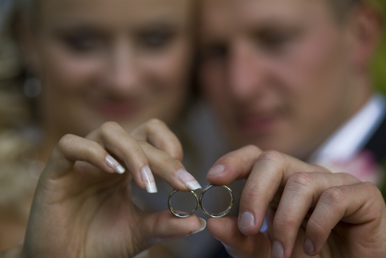 rings  wedding  romantic free photo