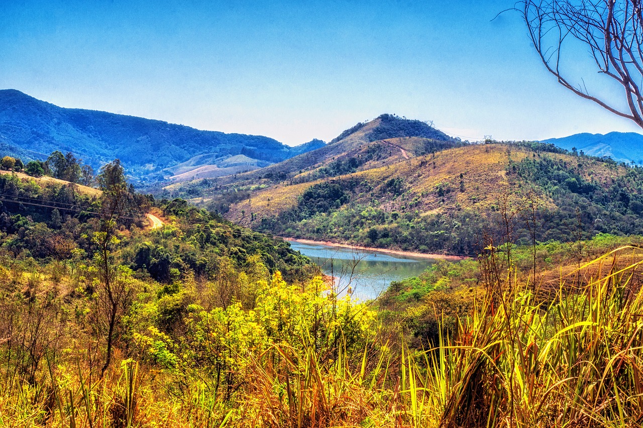 rio dam lake free photo