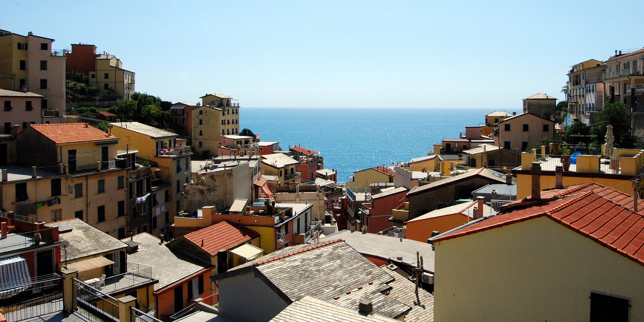 riomaggiore cinque terre sea free photo