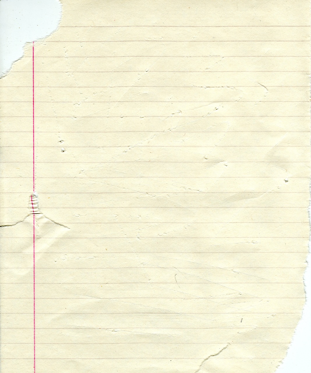 ripped paper legal pad free photo