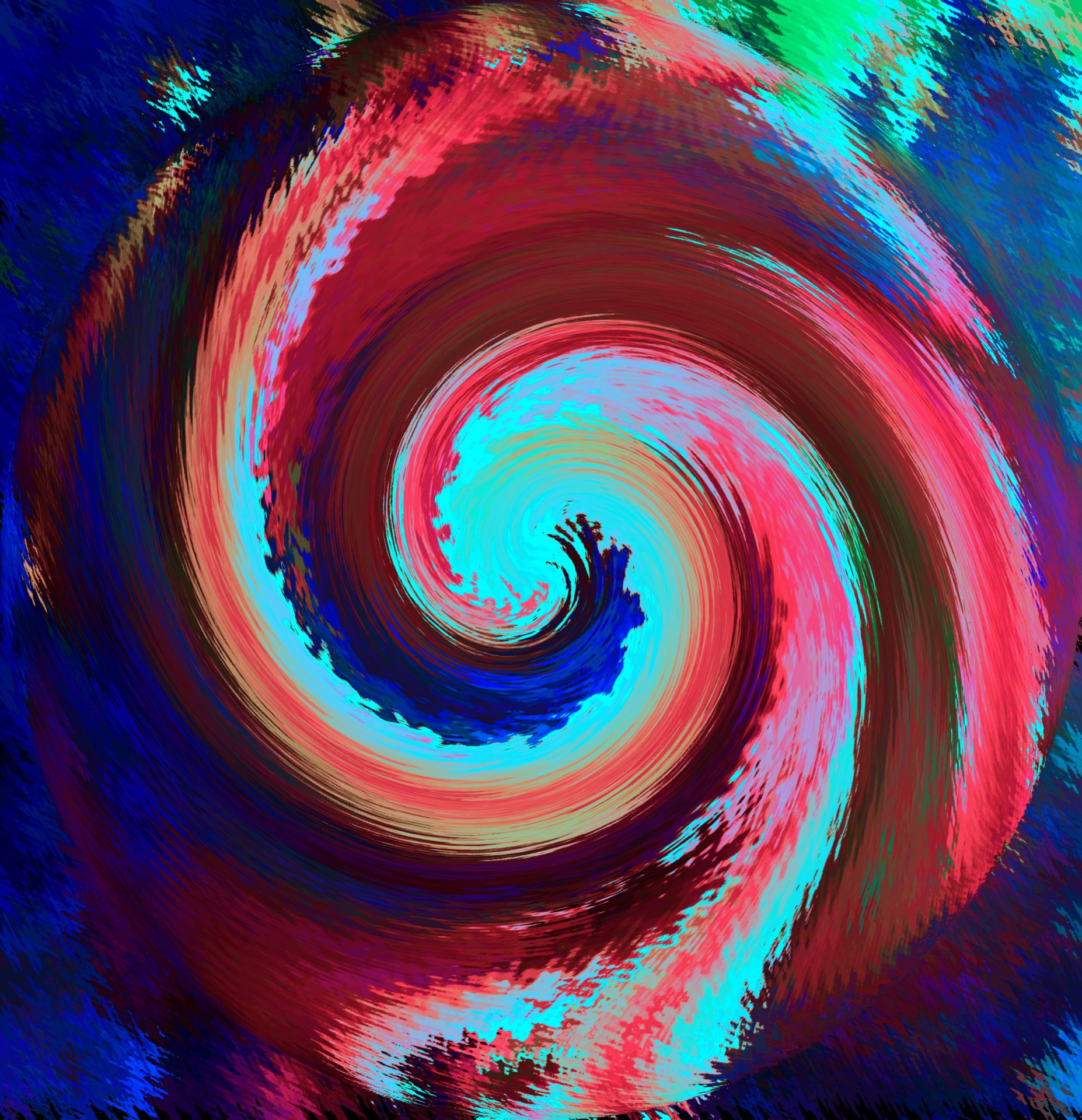 swirl ripple colours free photo