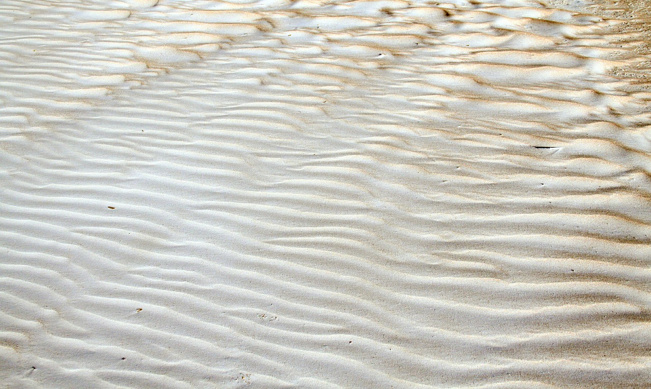ripples texture sand free photo
