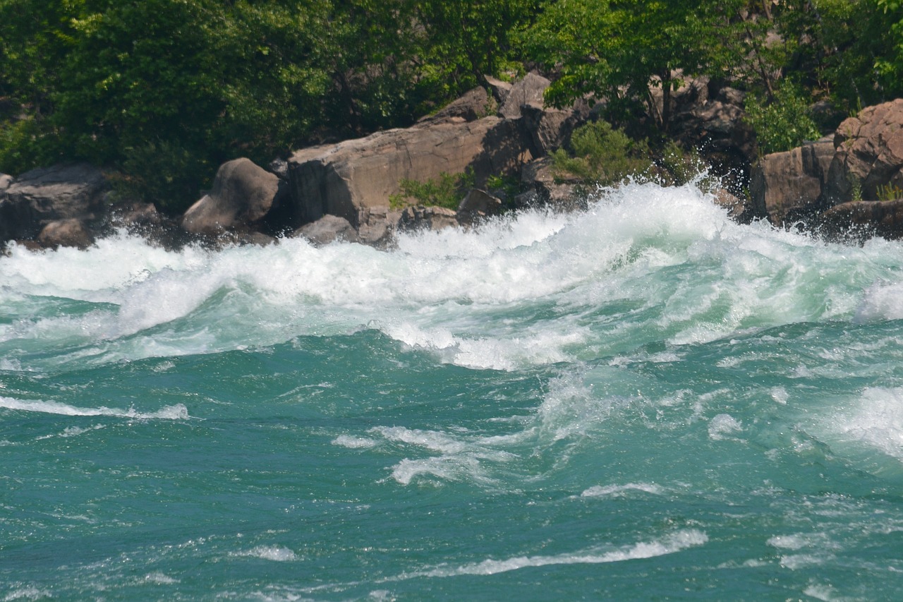 river rapids water free photo