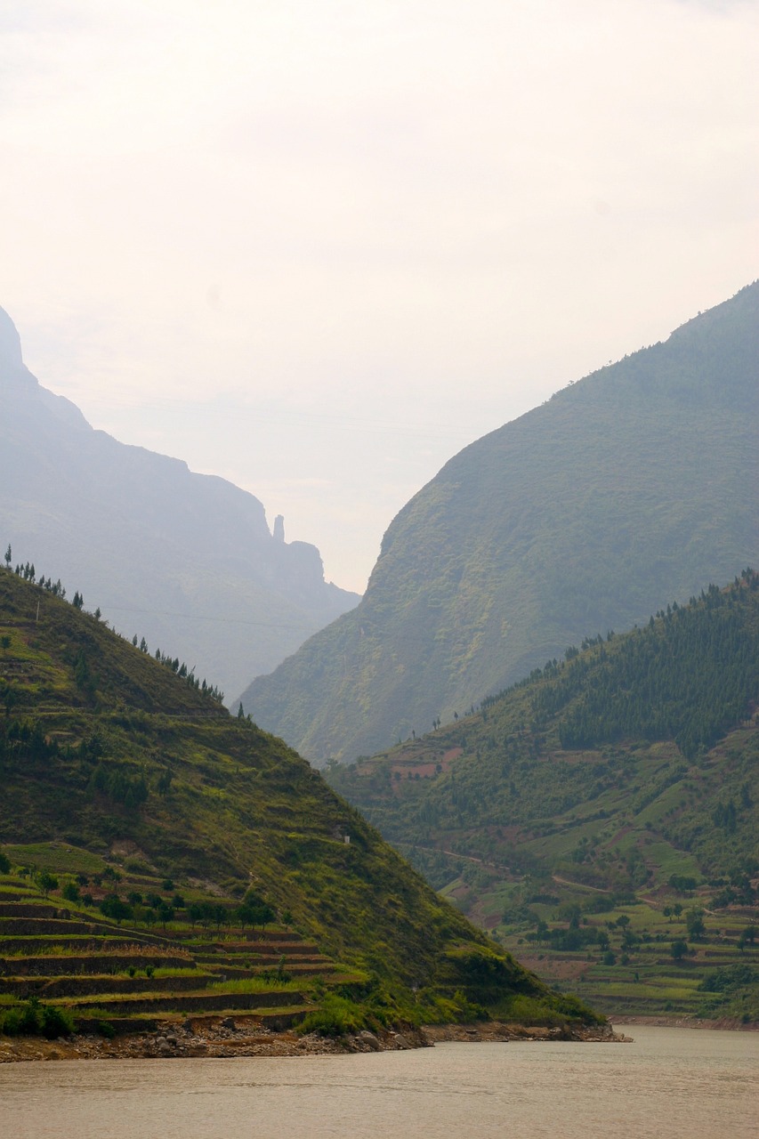 river gorge canyon free photo